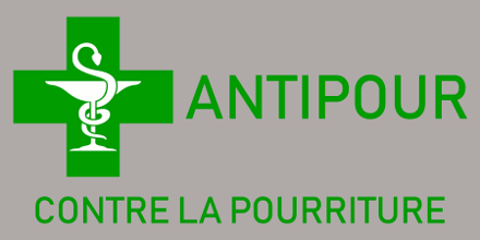 Image : logo Antipour : contre la corruption qui pourrit tout
